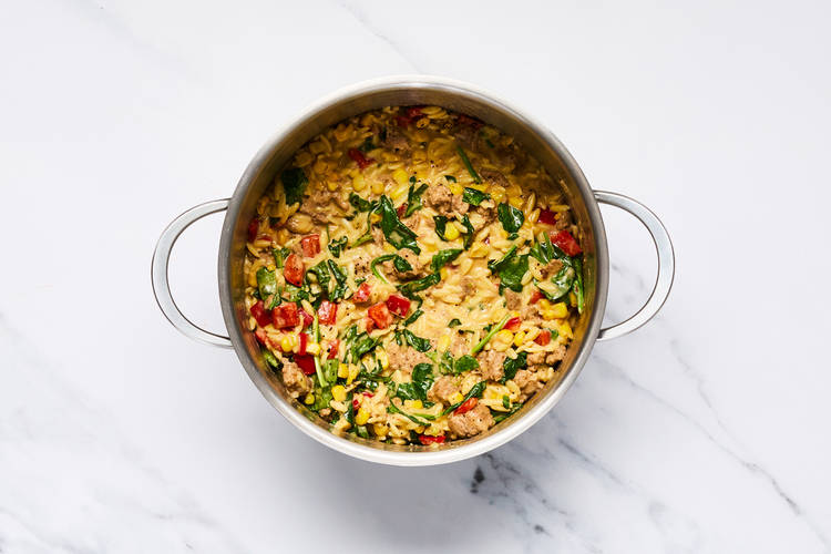 Terminer l’orzo