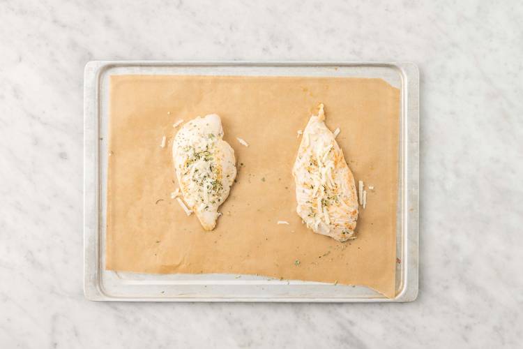 Cook chicken