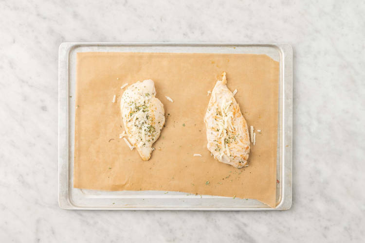 Cook chicken