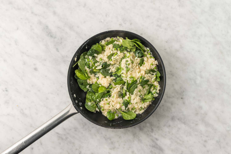 Finish risotto