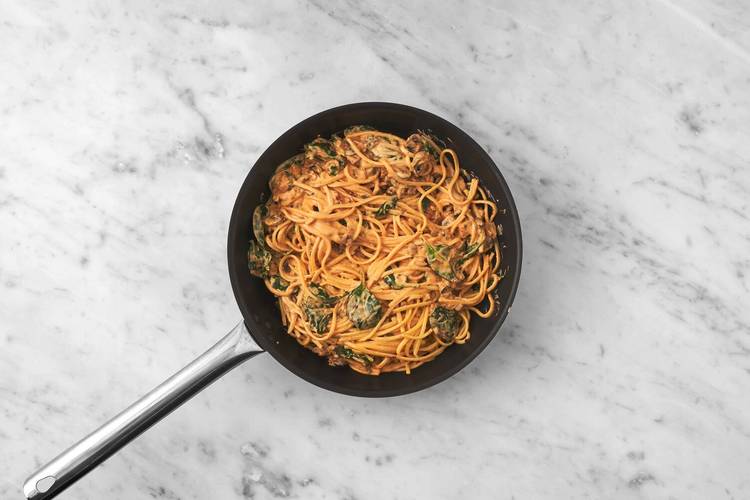 Coat the Linguine