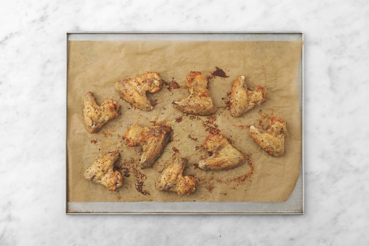 Bake the Chicken Wings