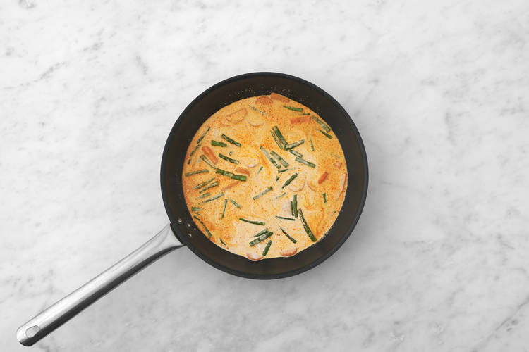 Add the Coconut Milk