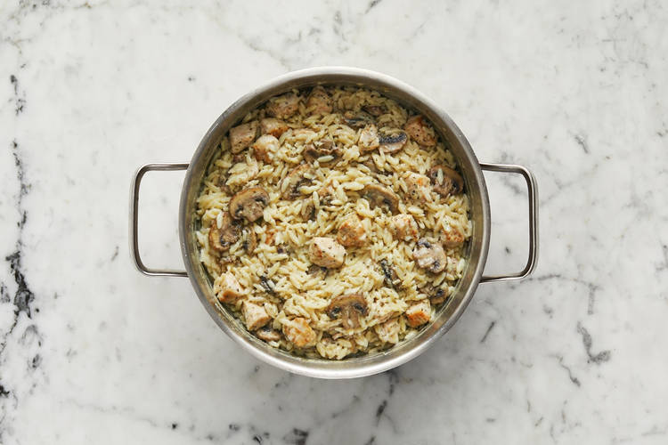 Cook orzo