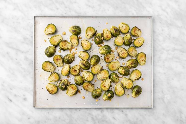 Roast Brussels sprouts