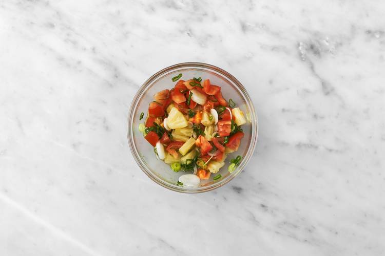 Make salsa fresca
