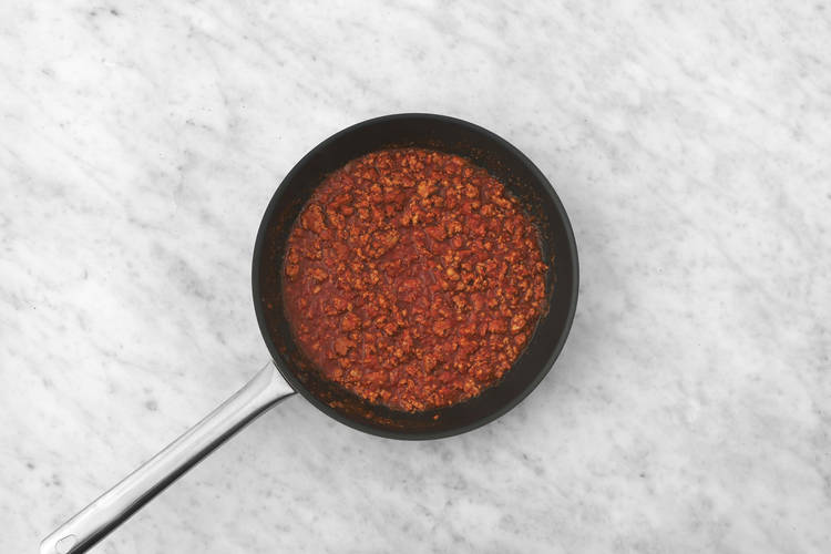 Préparer la garniture à Sloppy Joes