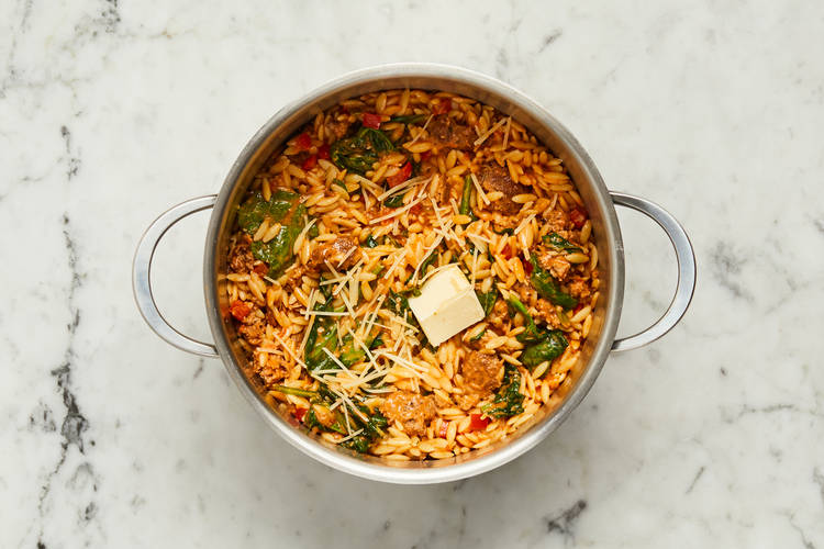 Terminer l’orzo