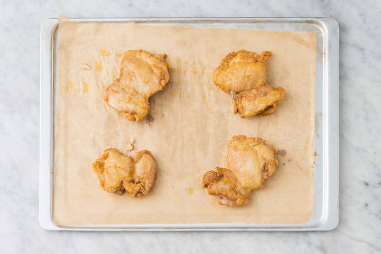 Cook chicken