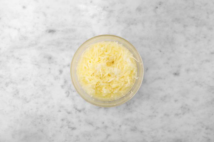 Kartoffeln raspeln
