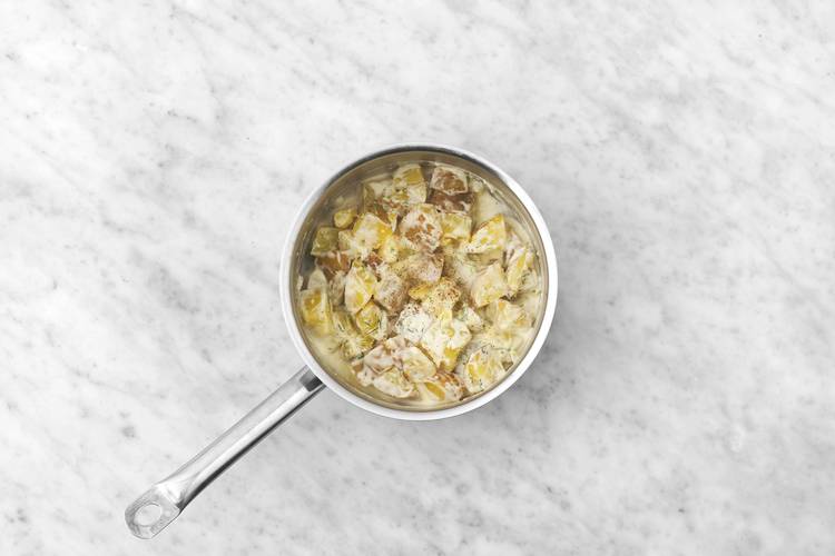 Dill Kartoffeln zubereiten