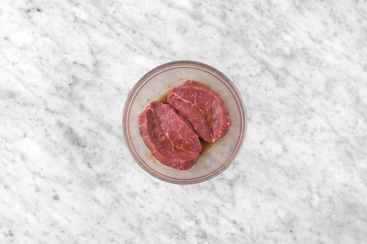 Season the Steaks