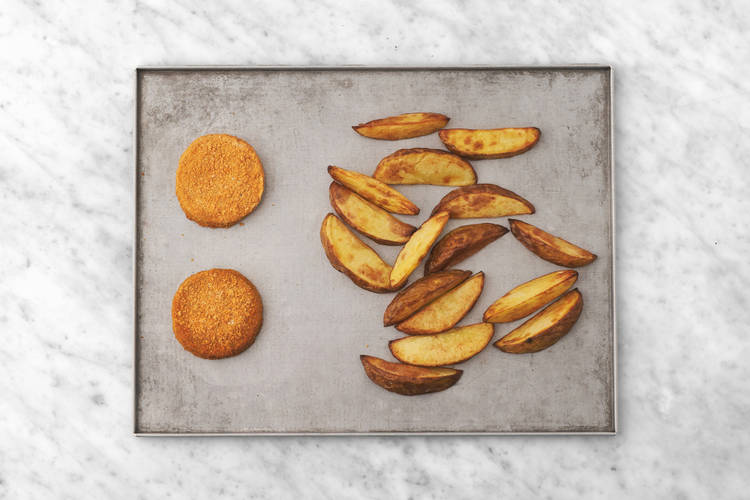 Bake the Fish Burgers