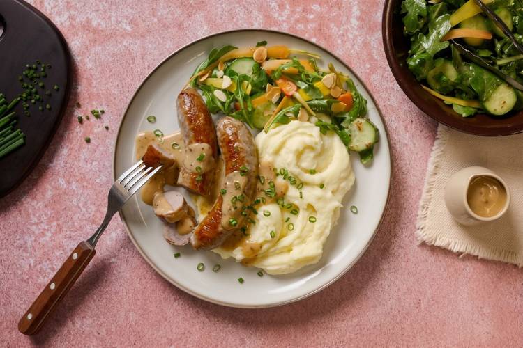 Make salad and serve