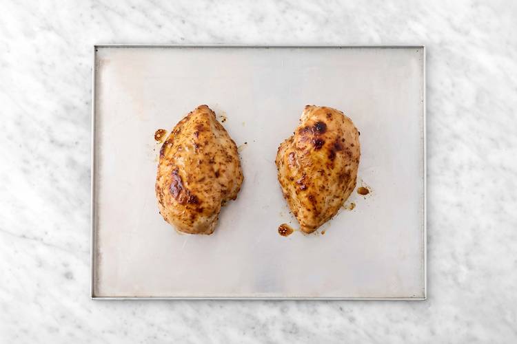 Cook chicken