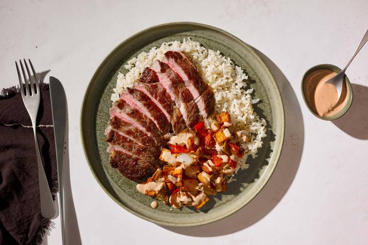 Cuire les steaks