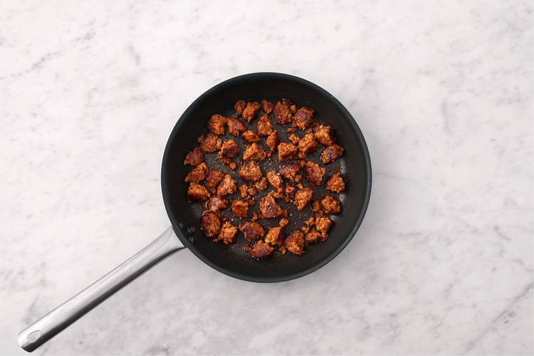 Cook chorizo