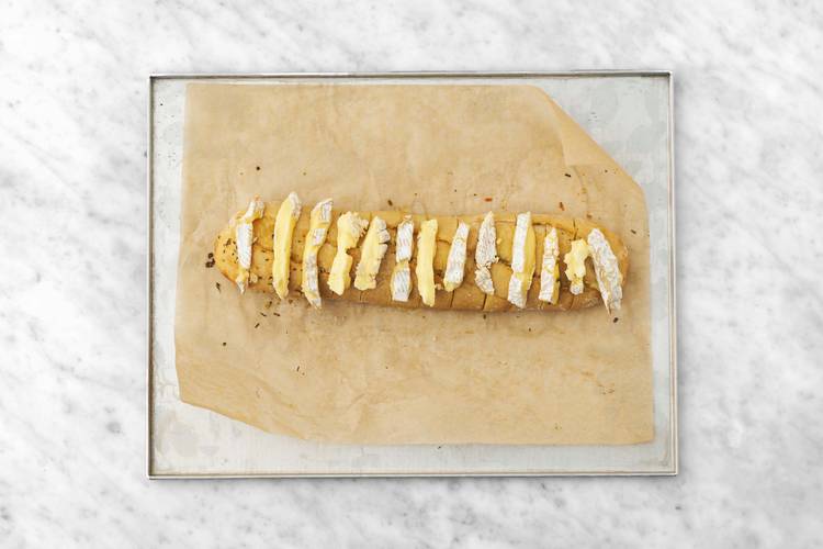 Baguette füllen