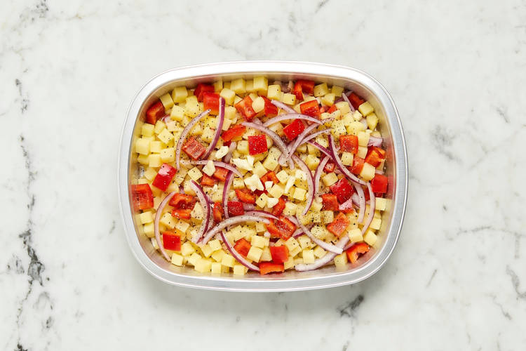 Cook veggies