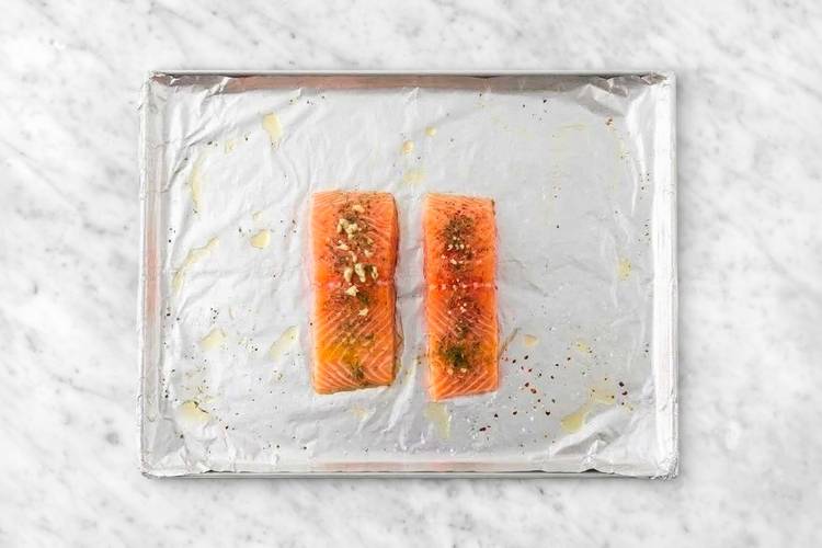 Préparer et griller le saumon