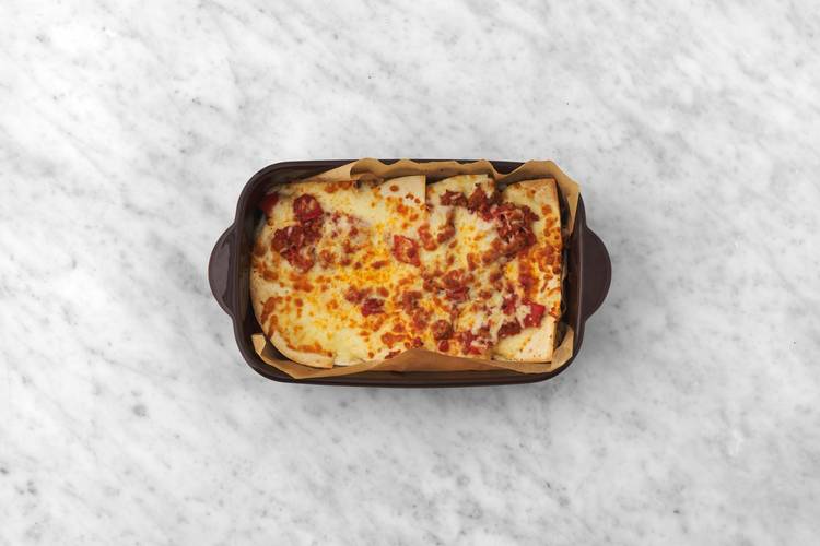 Cuire la casserole enchilada