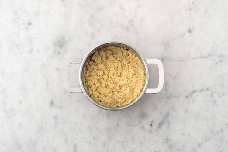 Make couscous and prep