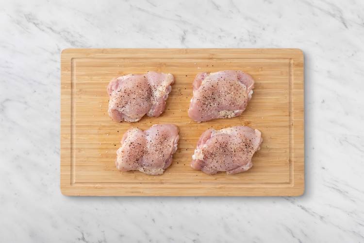 Flatten chicken