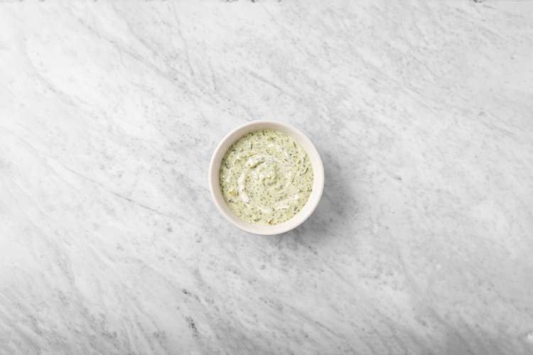 Make coleslaw and dill pickle ranch