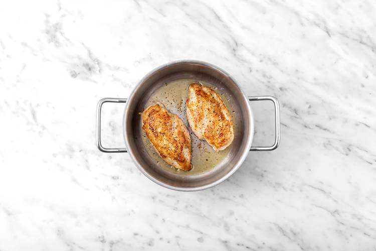 Sear chicken