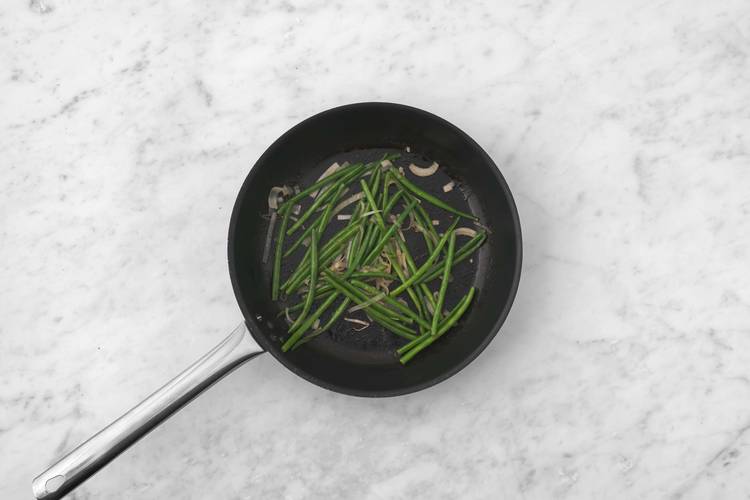 Cook veggies