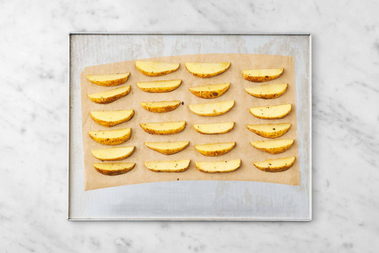 Ofenkartoffeln backen