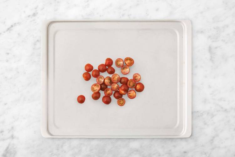 Broil tomatoes