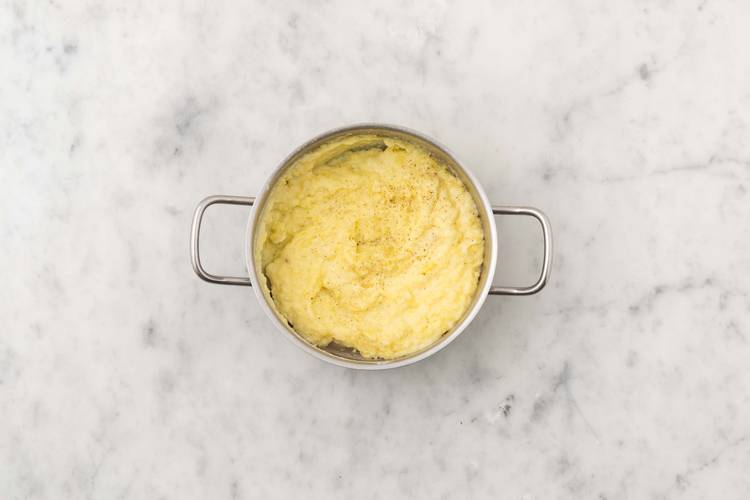 Finish turkey  and mashed potatoes