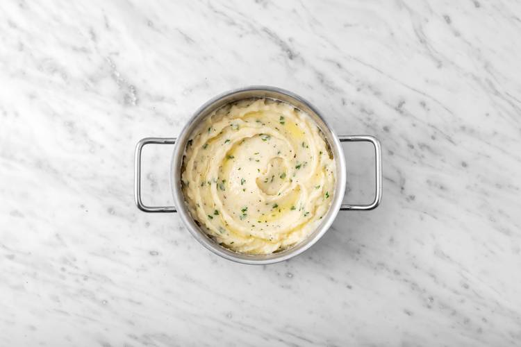 Mash potatoes