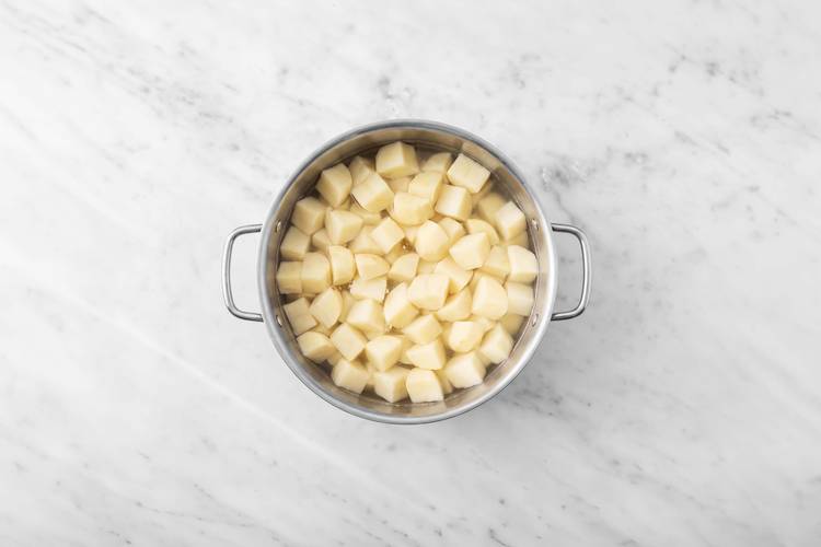 Boil potatoes