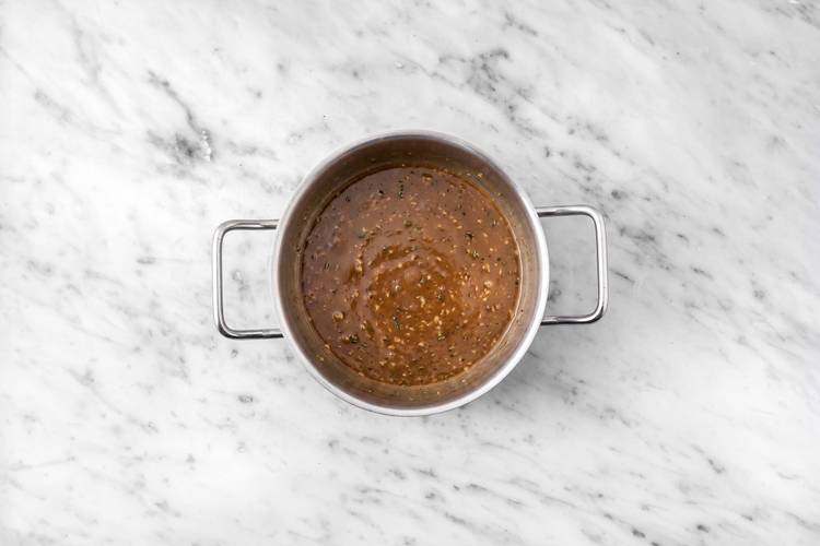 Préparer la sauce