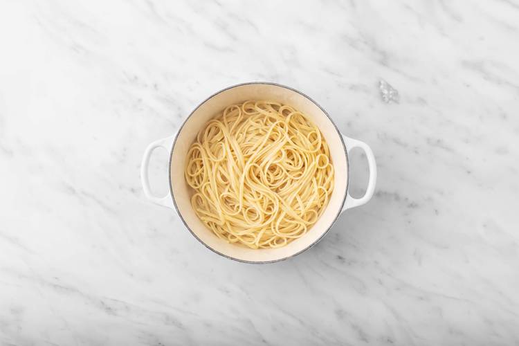 Cuire les linguines