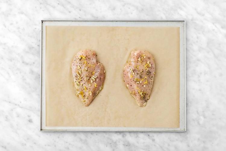 Broil chicken