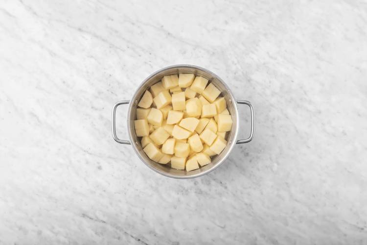 Bouillir les pommes de terre