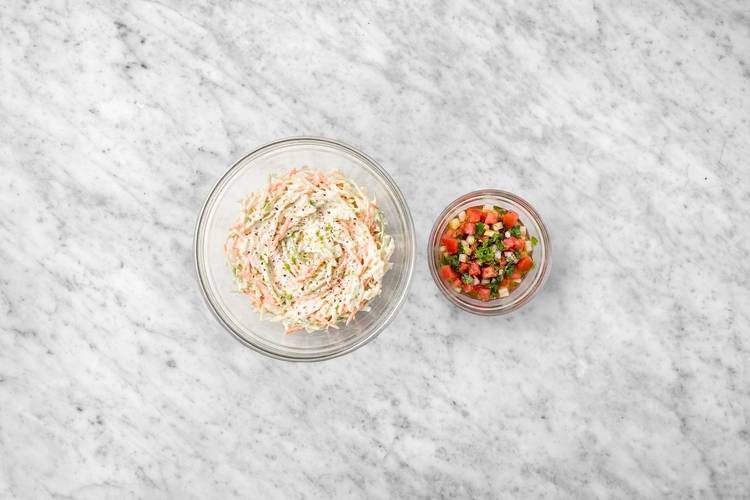 Make pico and crema