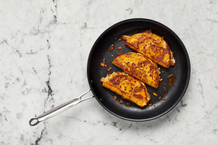 Pan-fry tacos