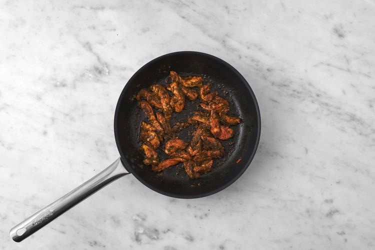 Hähnchen braten