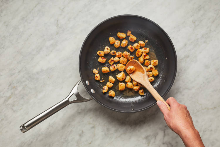 Sear Scallops