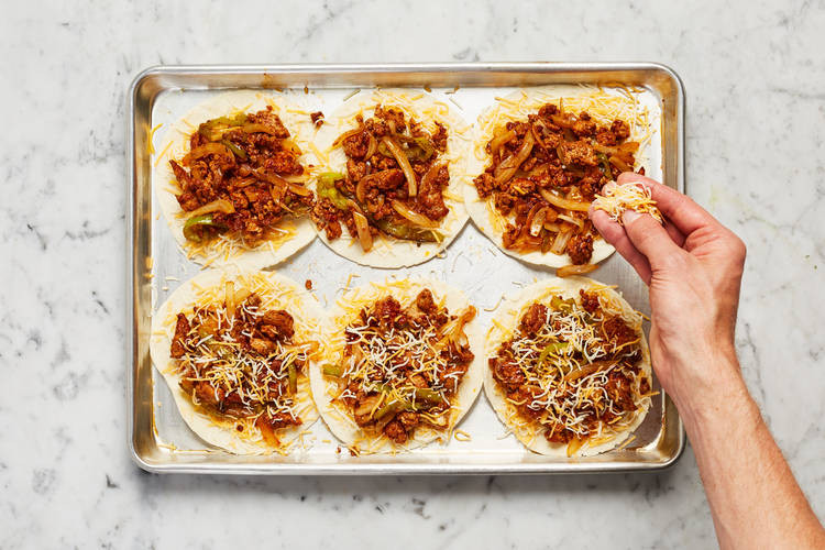 Assemble Quesadillas