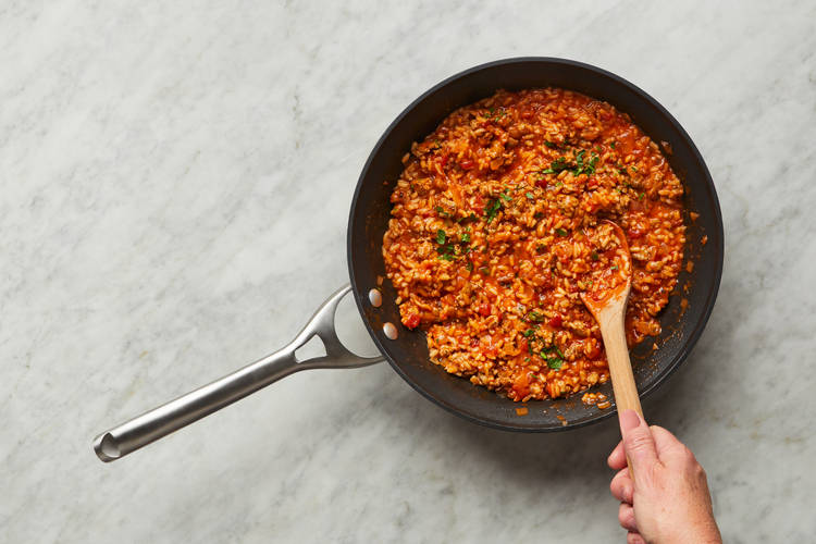 Finish Risotto