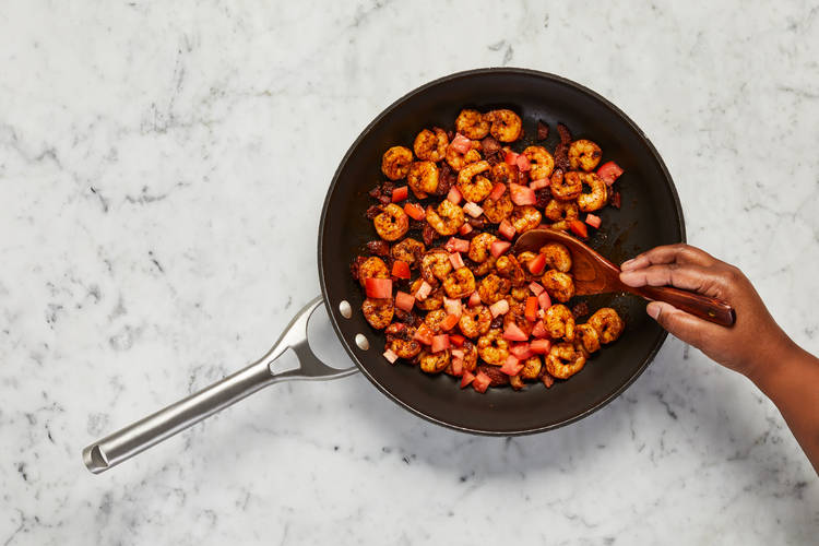 Cook Bacon-y Shrimp