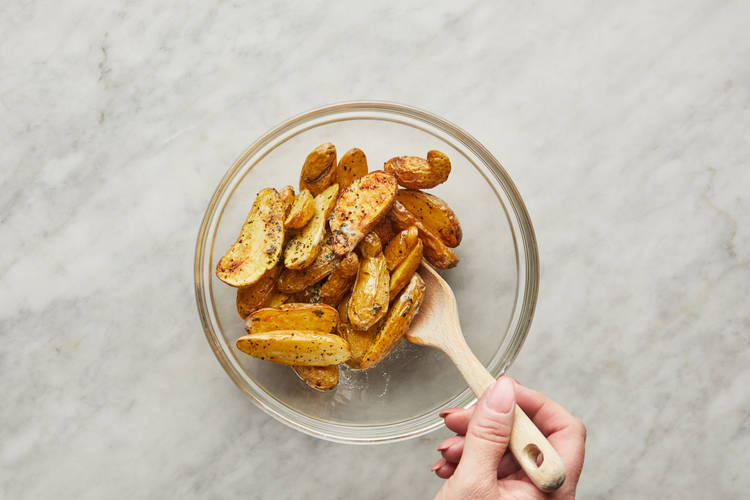 Finish Potatoes & Sausage