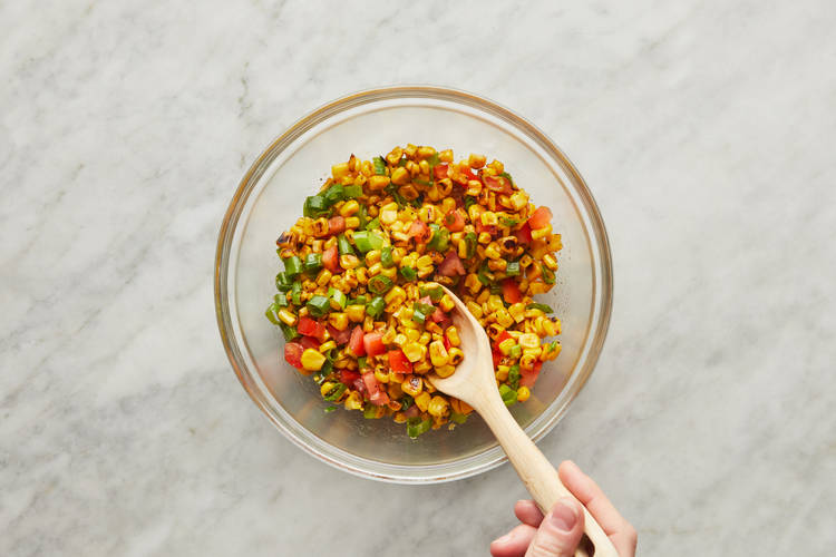 Make Corn Salsa