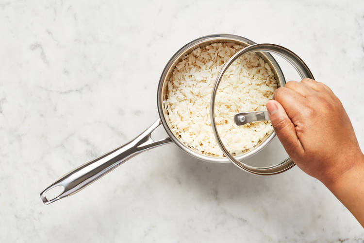 Cook Rice & Prep