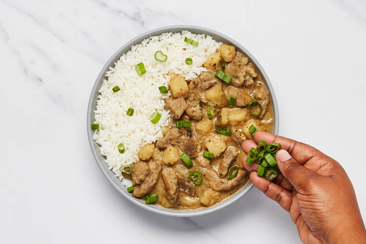 Finish Stew & Serve